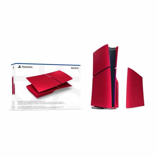 فیس پلیت FacePlate Volcanic Red PS5 slim