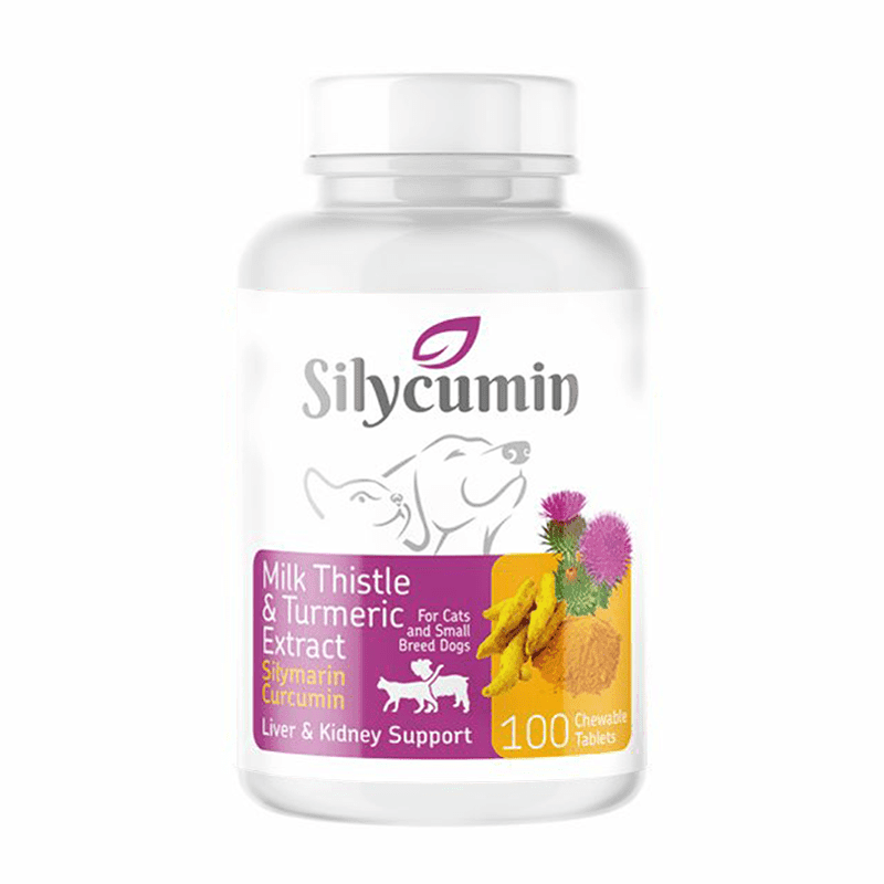 مکمل تقویت کبد و کلیه سگ و گربه بایوپت اکتیو Biopetactive Silycumin