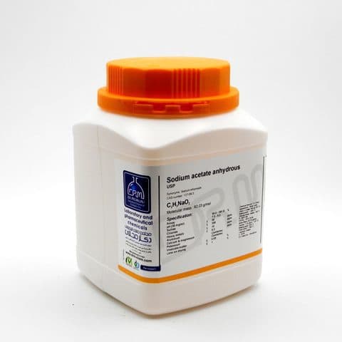 سدیم استات خشک گرید BP | دکتر مجللی