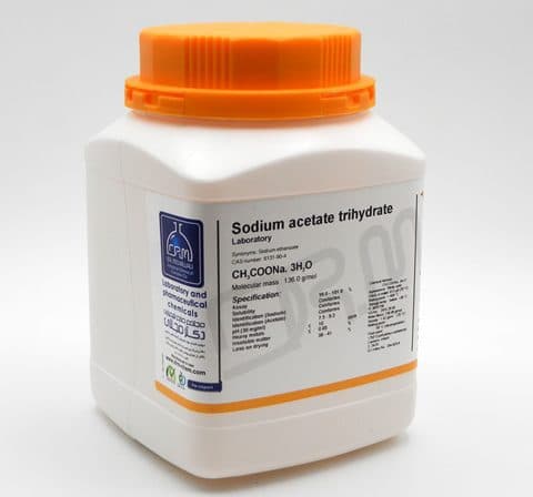 سدیم استات تری هیدرات گرید Extra pure | دکتر مجللی