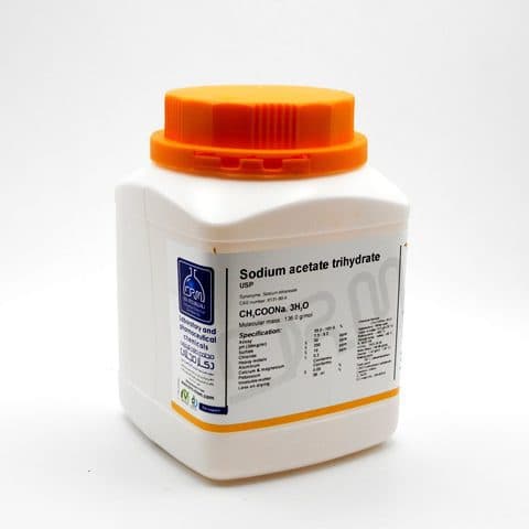 سدیم استات تری هیدرات گرید BP | دکتر مجللی