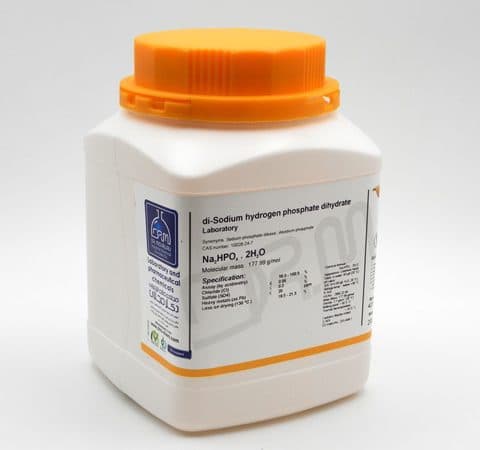 دی – سدیم هیدروژن فسفات 2آبه گرید Extra pure | دکتر مجللی