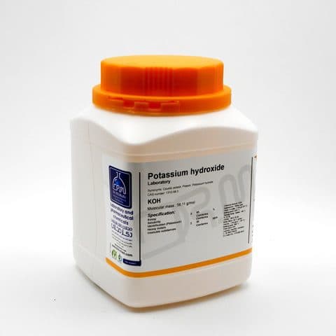 پتاسیم هیدروکساید گرید Extra pure | دکتر مجللی