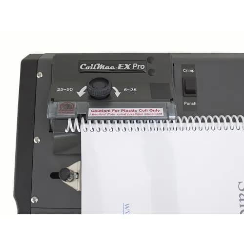 دستگاه صحافی تمام برقی سوپربایند مدل CoilMac EX Pro 06 — تصویر ۴