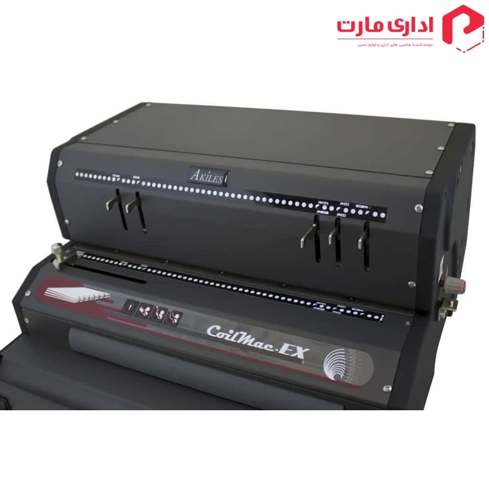 دستگاه فنرزن صحافی برقی Super Bind مدل CoilMac-EX06 — تصویر ۲