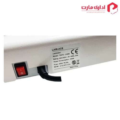 دستگاه پرس کارت و لمینیت توفو مدل 330R4 — تصویر ۶