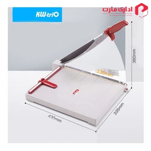دستگاه برش دستی کاغذ kw-trio سایز A4 — تصویر ۶