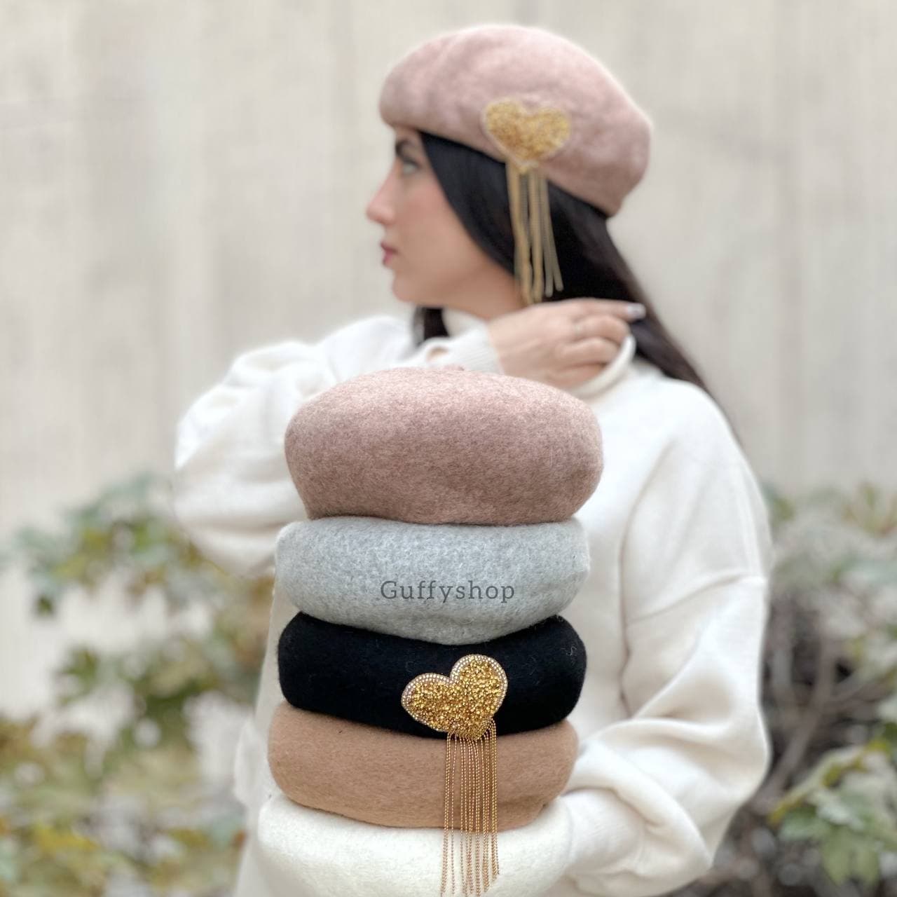 کلاه برت قلب طلایی — تصویر ۷