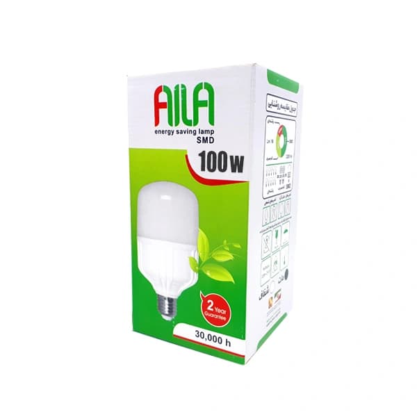 لامپ 100 وات استوانه آیلا