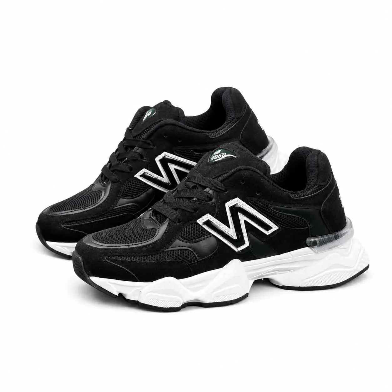 کفش کتانی زنانه مدل نیوبالانس 9060 مشکی سفید New Balance 9060 — تصویر ۳