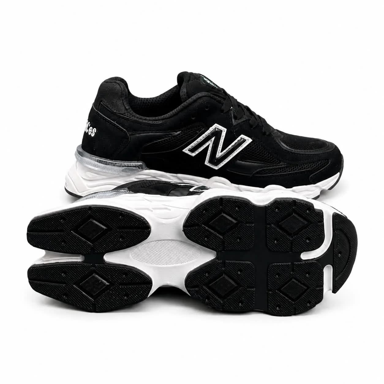 کفش کتانی زنانه مدل نیوبالانس 9060 مشکی سفید New Balance 9060 — تصویر ۴