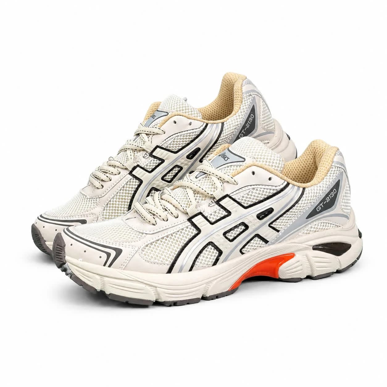 کفش کتونی مردانه مدل اسیکس کرم ASICS (کیفیت درحد مستر) — تصویر ۳