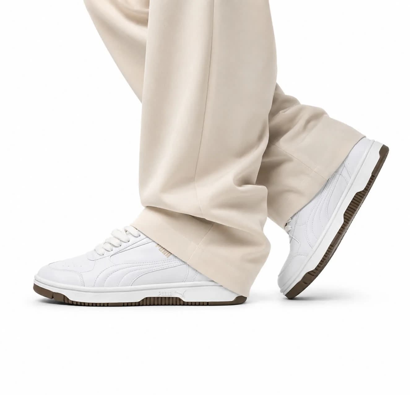 کفش کتانی بزرگ پا مدل پوما سفید PUMA — تصویر ۲