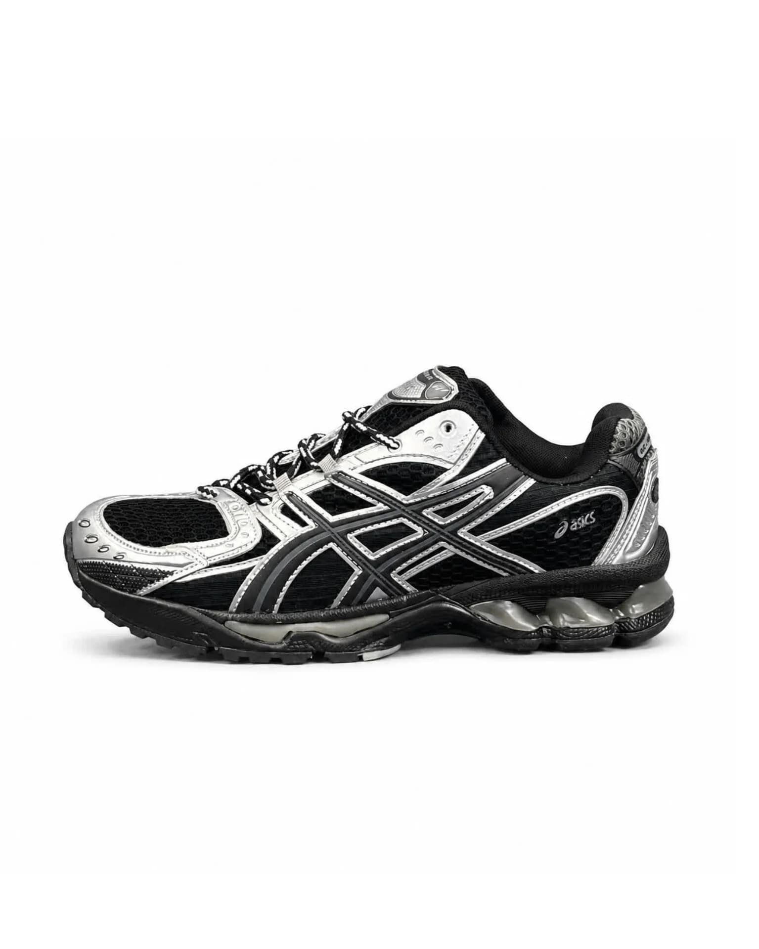 کفش کتونی مردانه مدل اسیکس مشکی طوسی ASICS