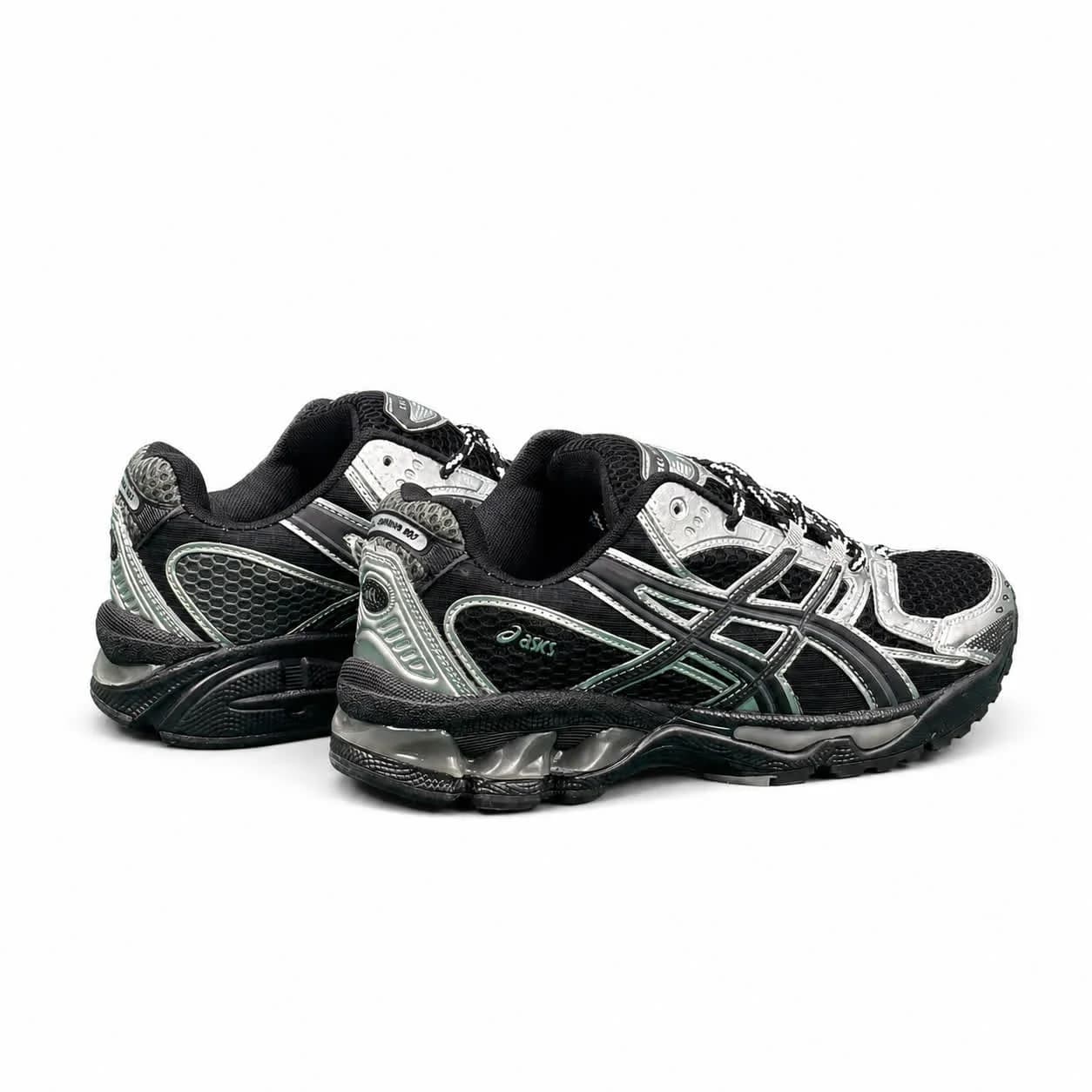 کفش کتونی مردانه مدل اسیکس مشکی طوسی ASICS — تصویر ۵