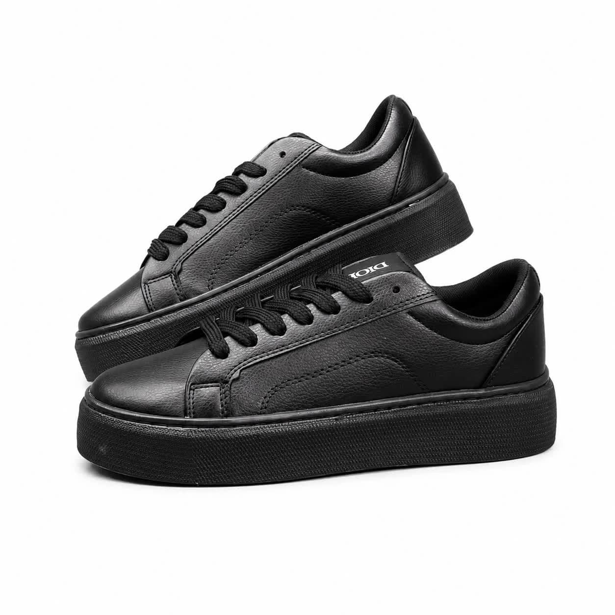 کفش کتانی مردانه مدل ونس دیور مشکی Vans Dior — تصویر ۳