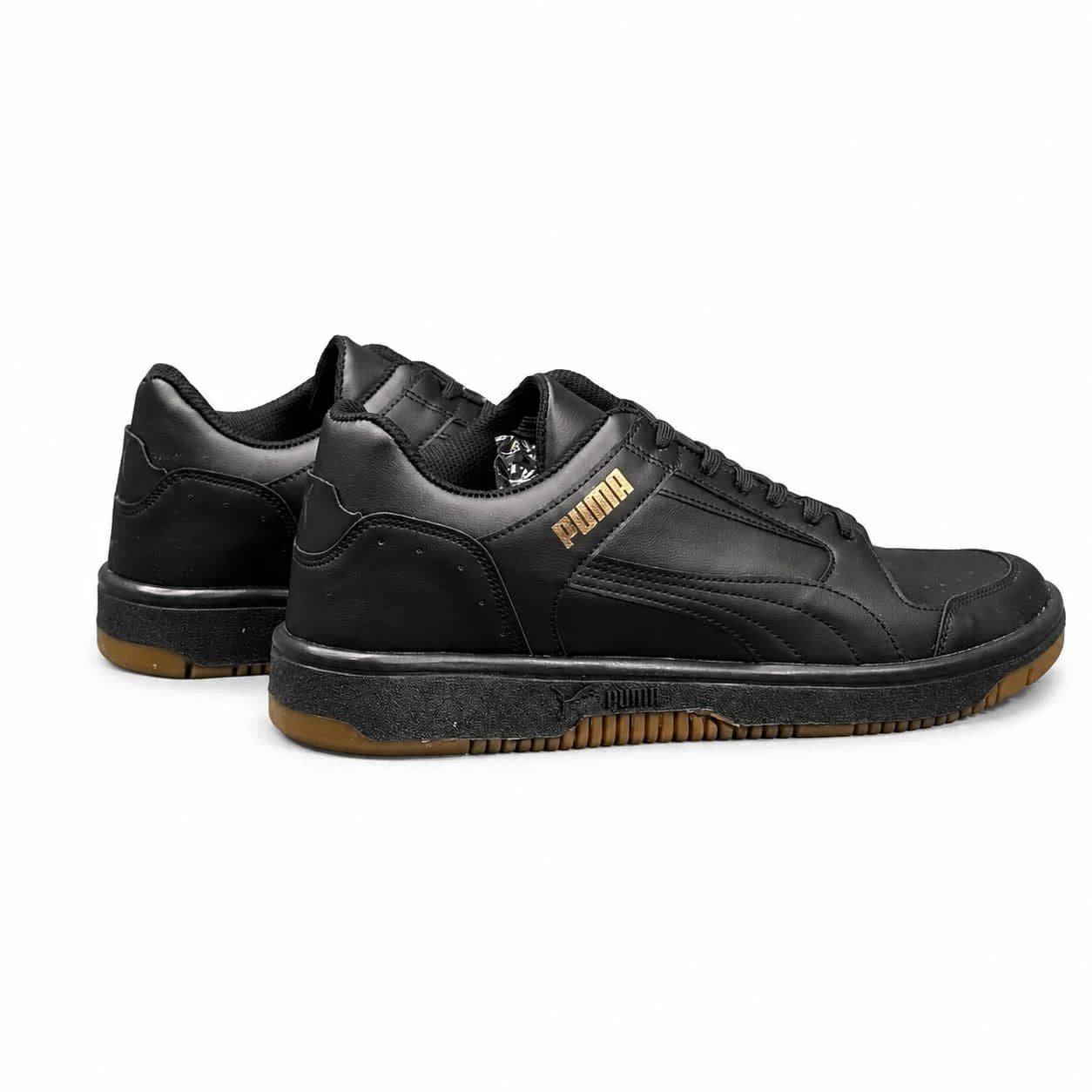 کفش کتانی بزرگ پا مدل پوما مشکی تمام Puma — تصویر ۵