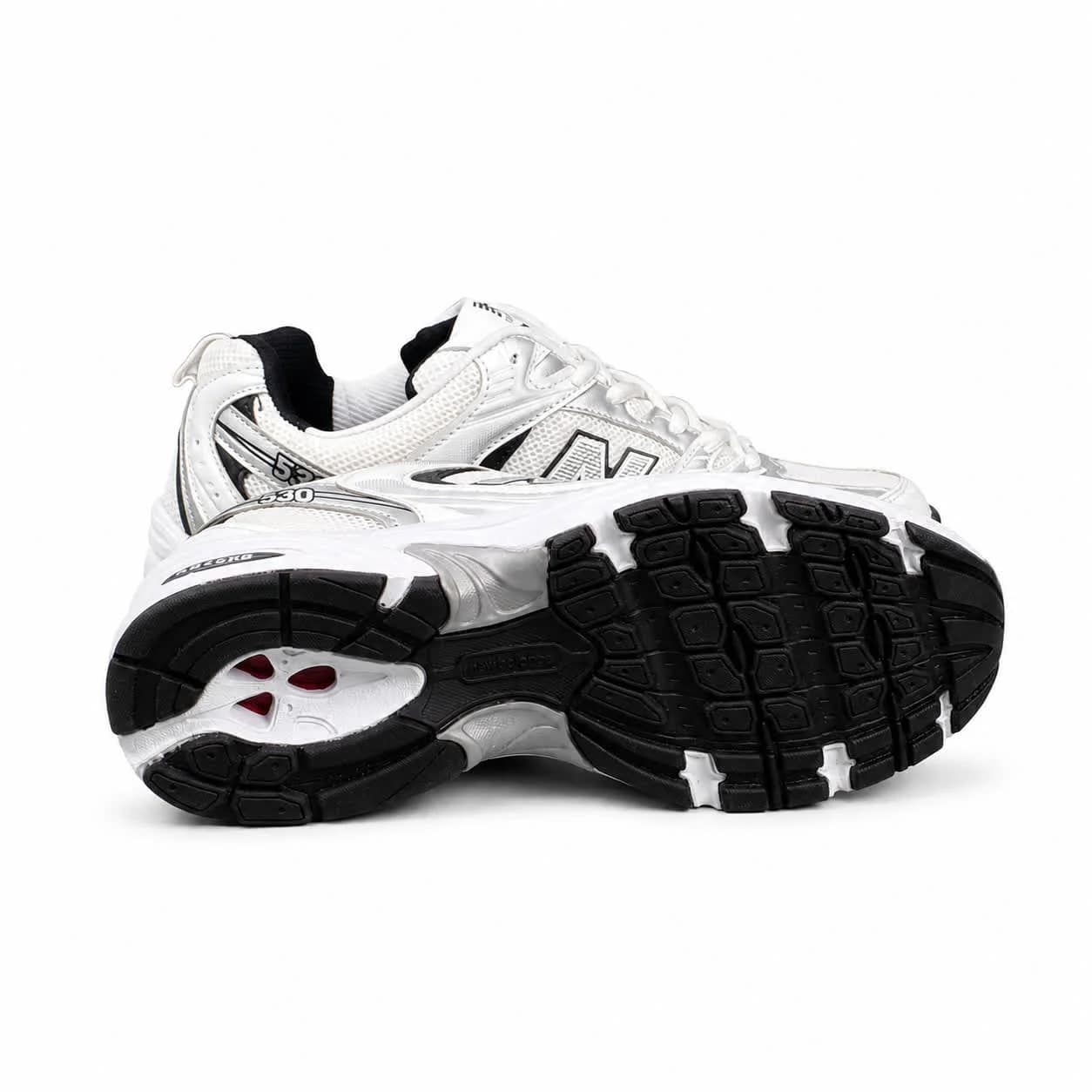 کتونی ست زنانه و مردانه مدل نیوبالانس 530 سفید مشکی (کیفیت درحد مستر) New Balance — تصویر ۴