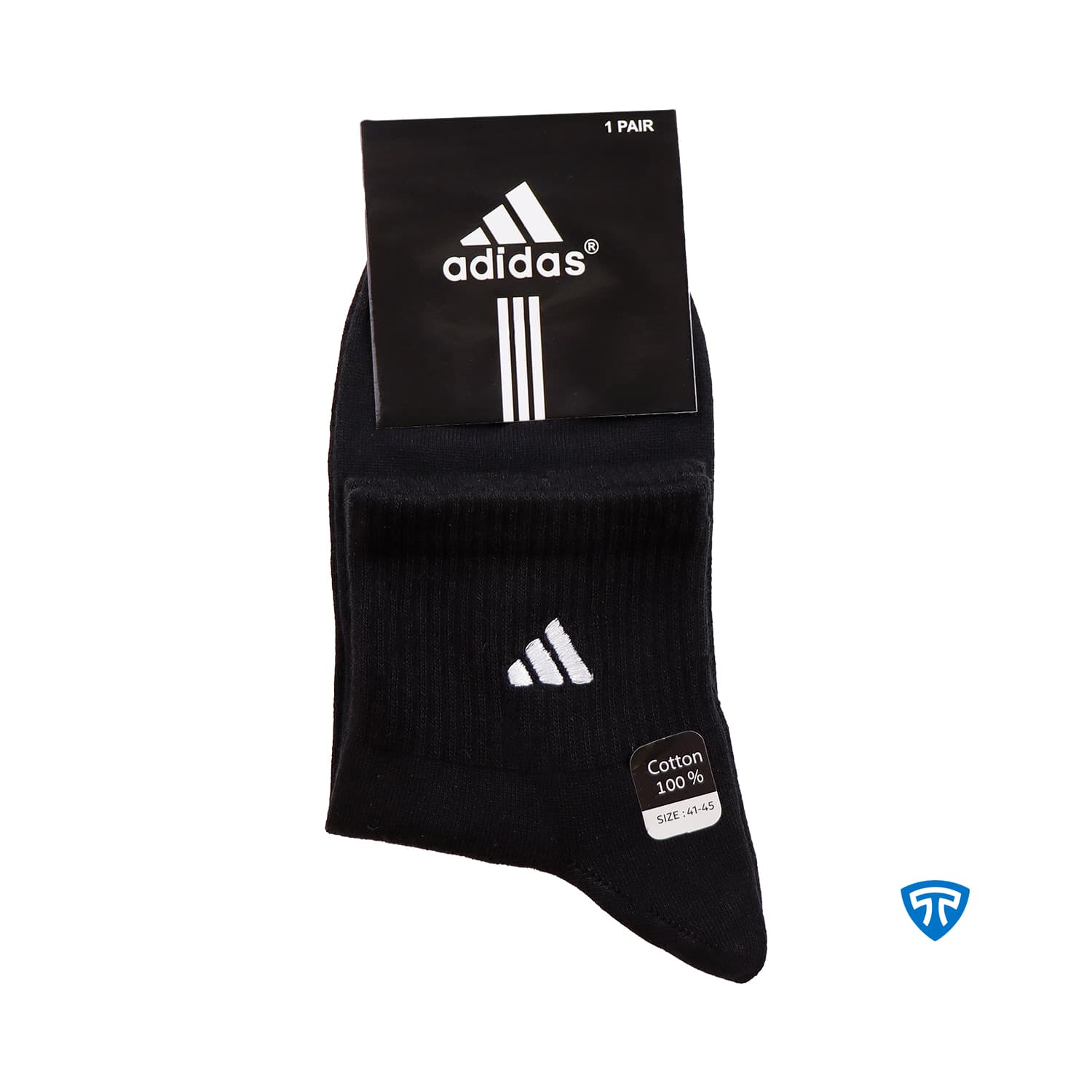 جوراب نیم ساق اسپرت مردانه تاپیک برند ADIDAS — تصویر ۳