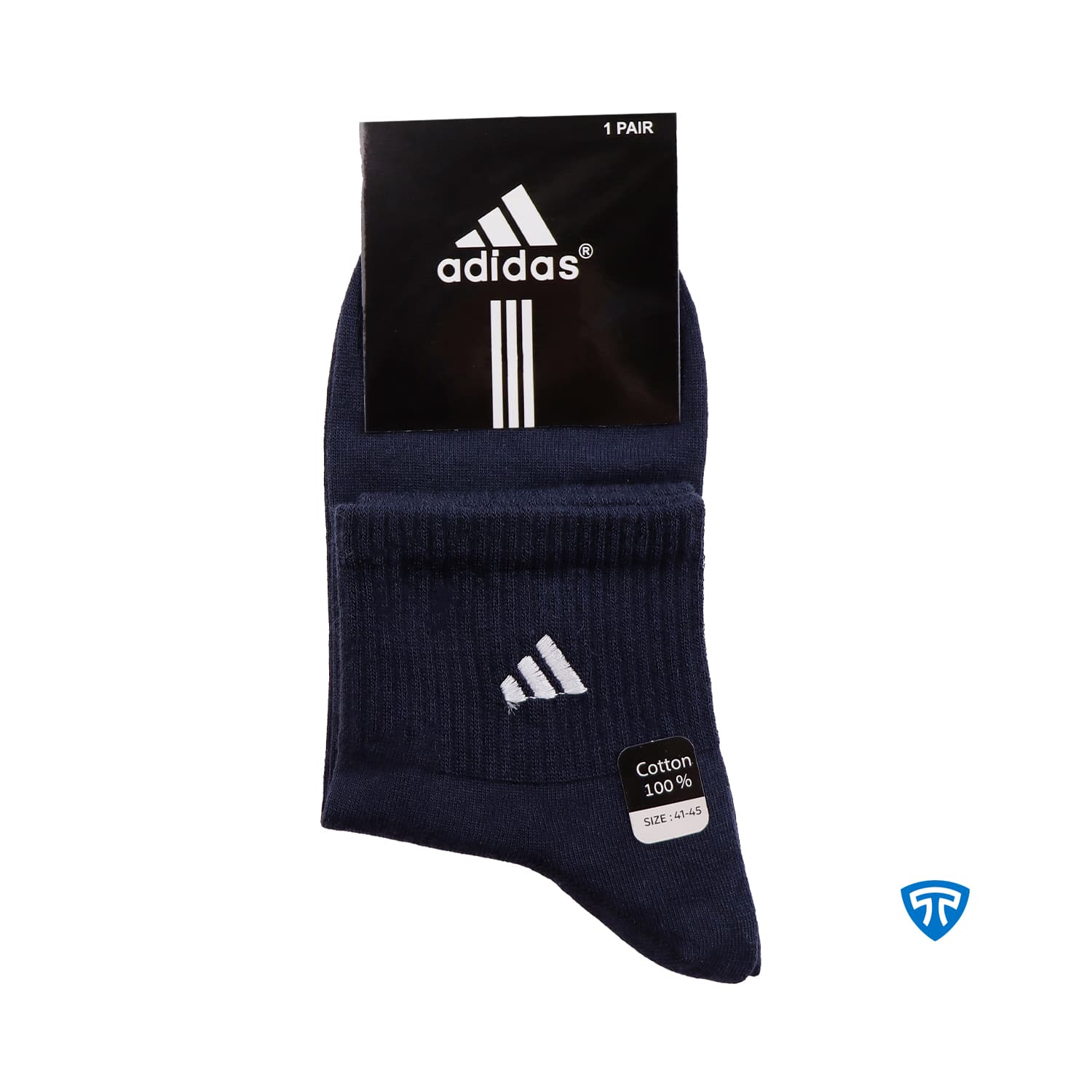 جوراب نیم ساق اسپرت مردانه تاپیک برند ADIDAS — تصویر ۵
