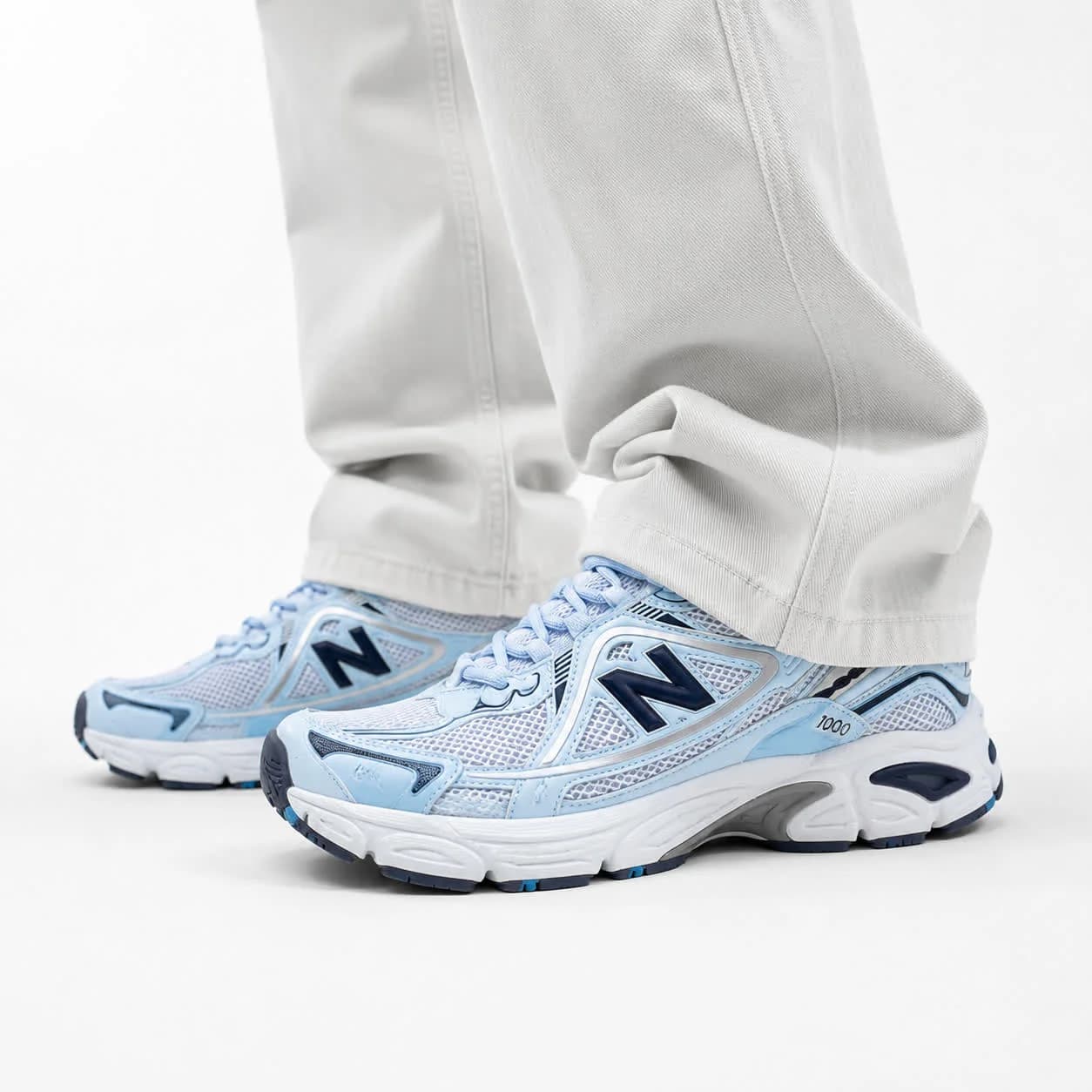 کتونی مردانه و بزرگپا مدل نیوبالانس 1064 (کیفیت=مستر) آبی آسمانی New Balance — تصویر ۲