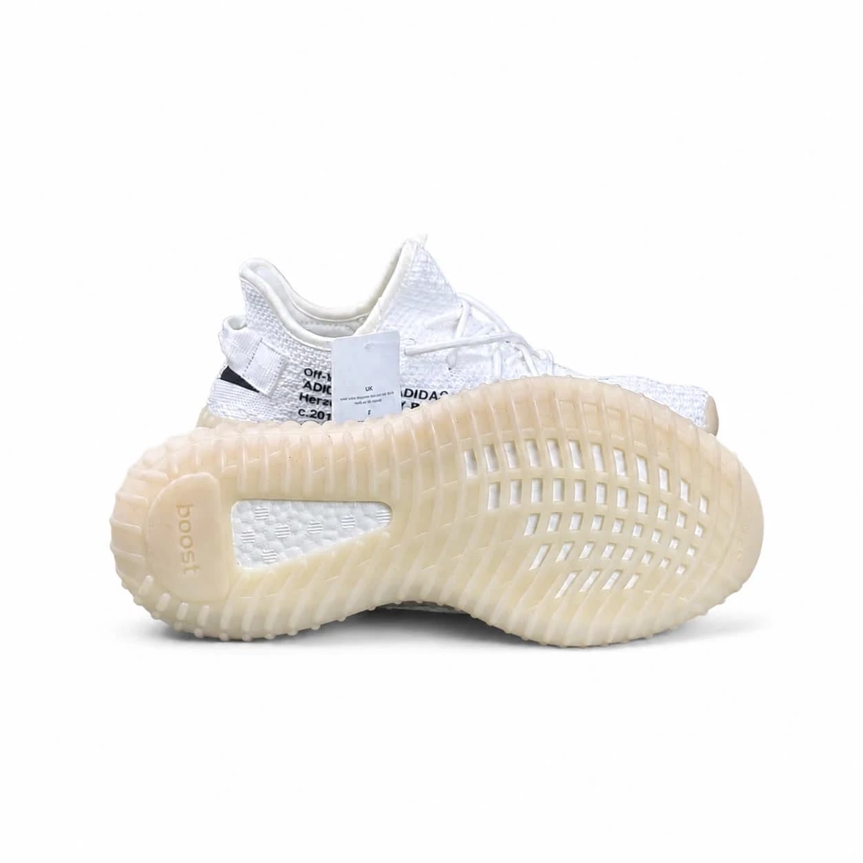 کتونی مردانه آدیداس مدل یزی بوست سفید Adidas Yeezy Boost 350 — تصویر ۴