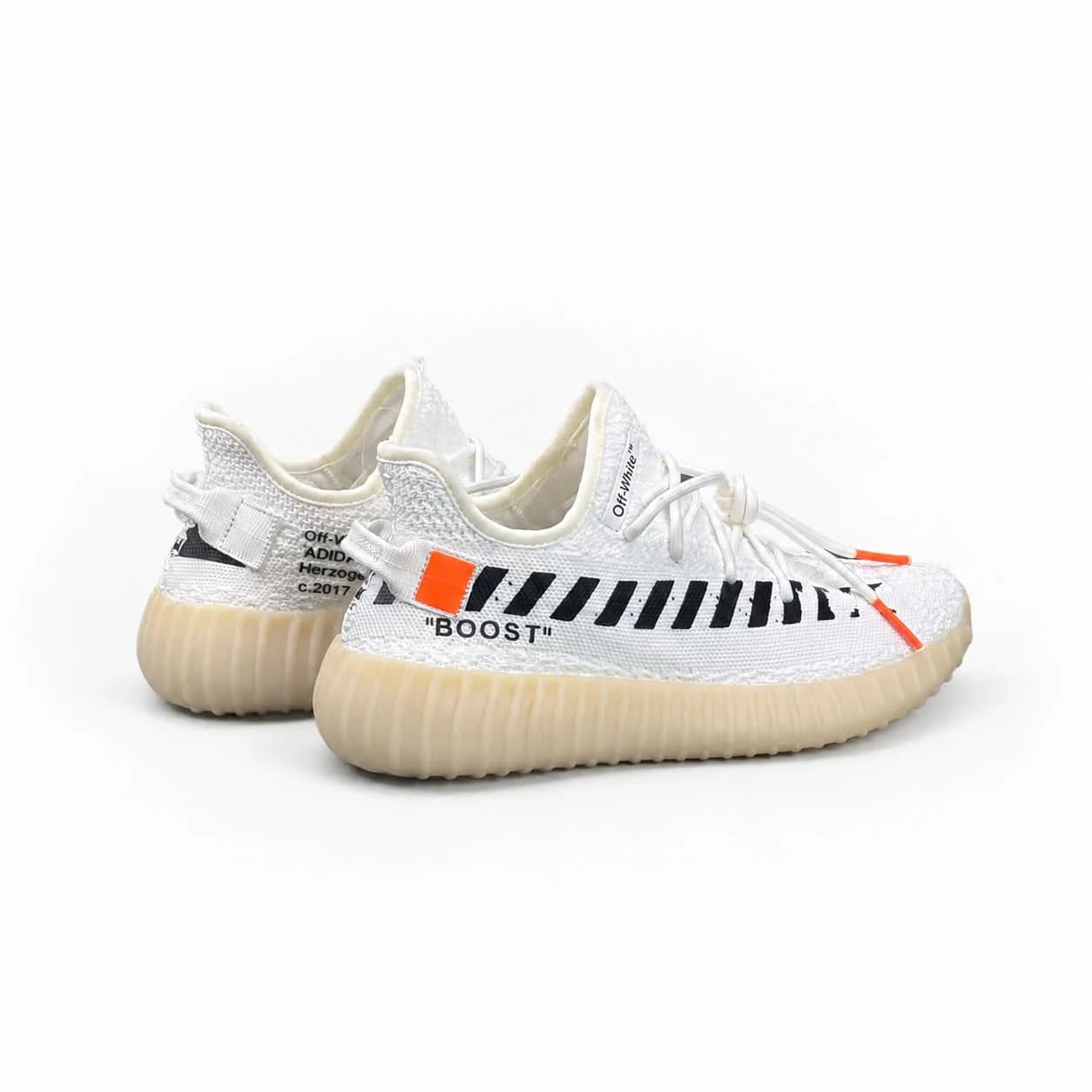 کتونی مردانه آدیداس مدل یزی بوست سفید Adidas Yeezy Boost 350 — تصویر ۵