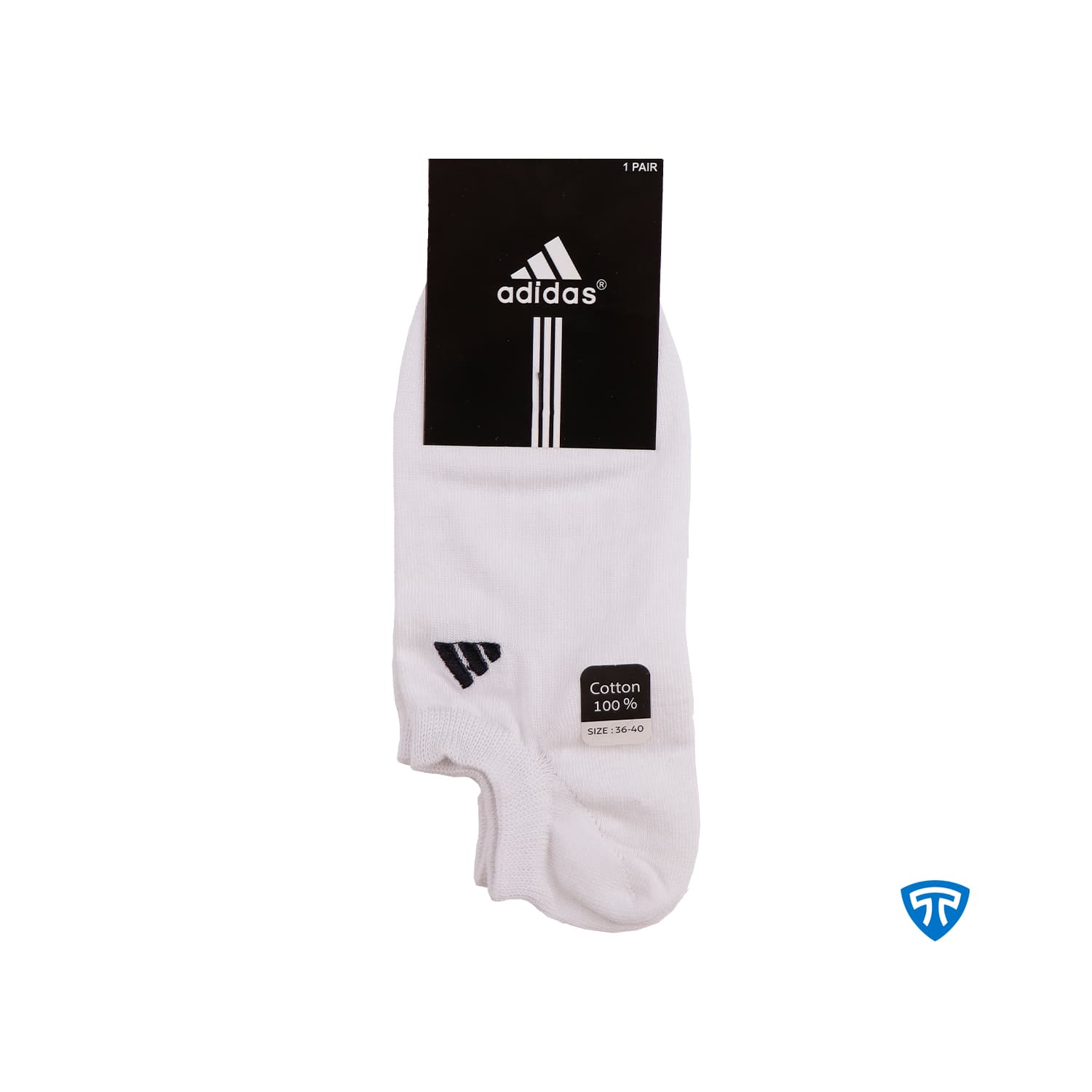 جوراب مچی زیرقوزکی اسپرت زنانه تاپیک برند ADIDAS — تصویر ۴