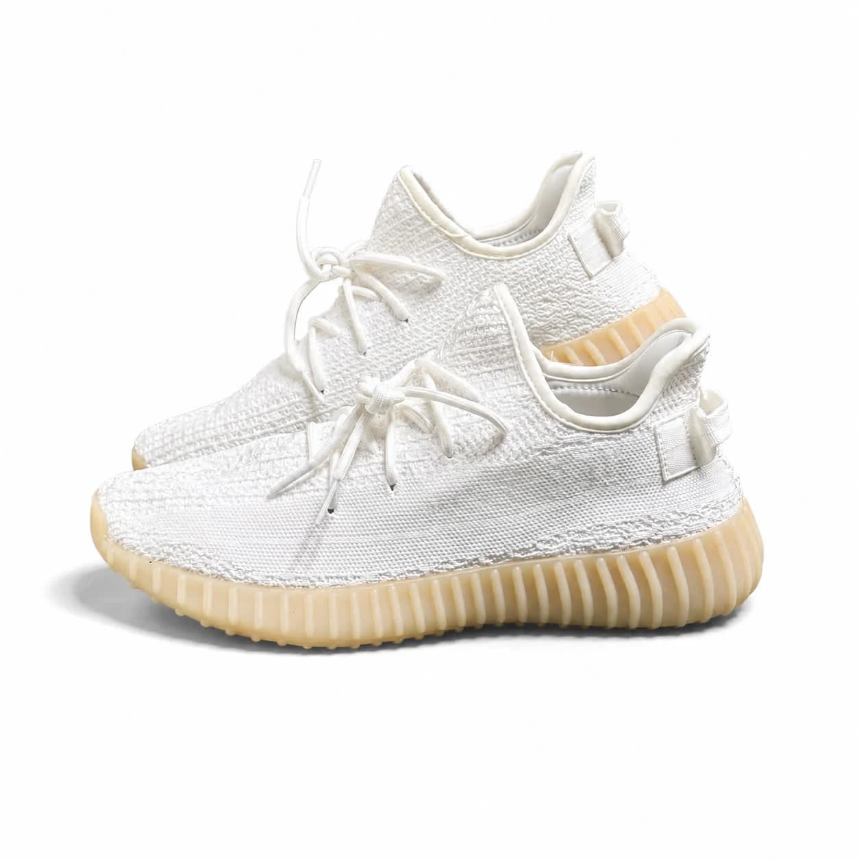 کتونی مردانه آدیداس مدل یزی بوست سفید تمام Adidas Yeezy Boost 350 — تصویر ۳