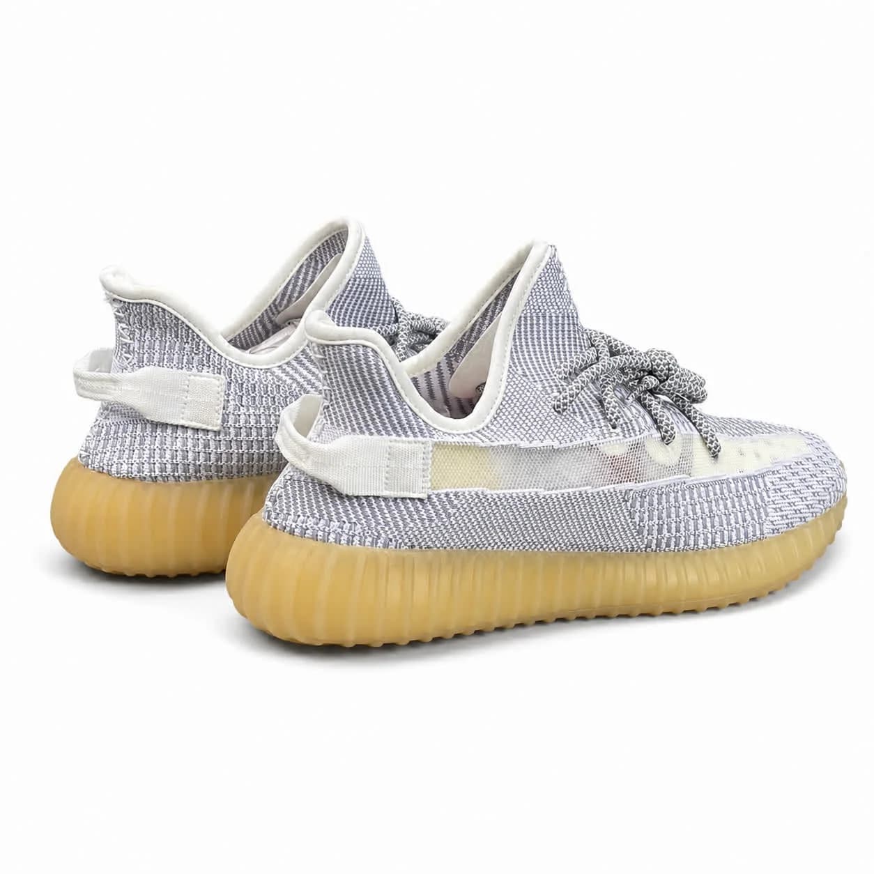 کتونی مردانه آدیداس مدل یزی بوست طوسی Adidas Yeezy Boost 350 — تصویر ۵