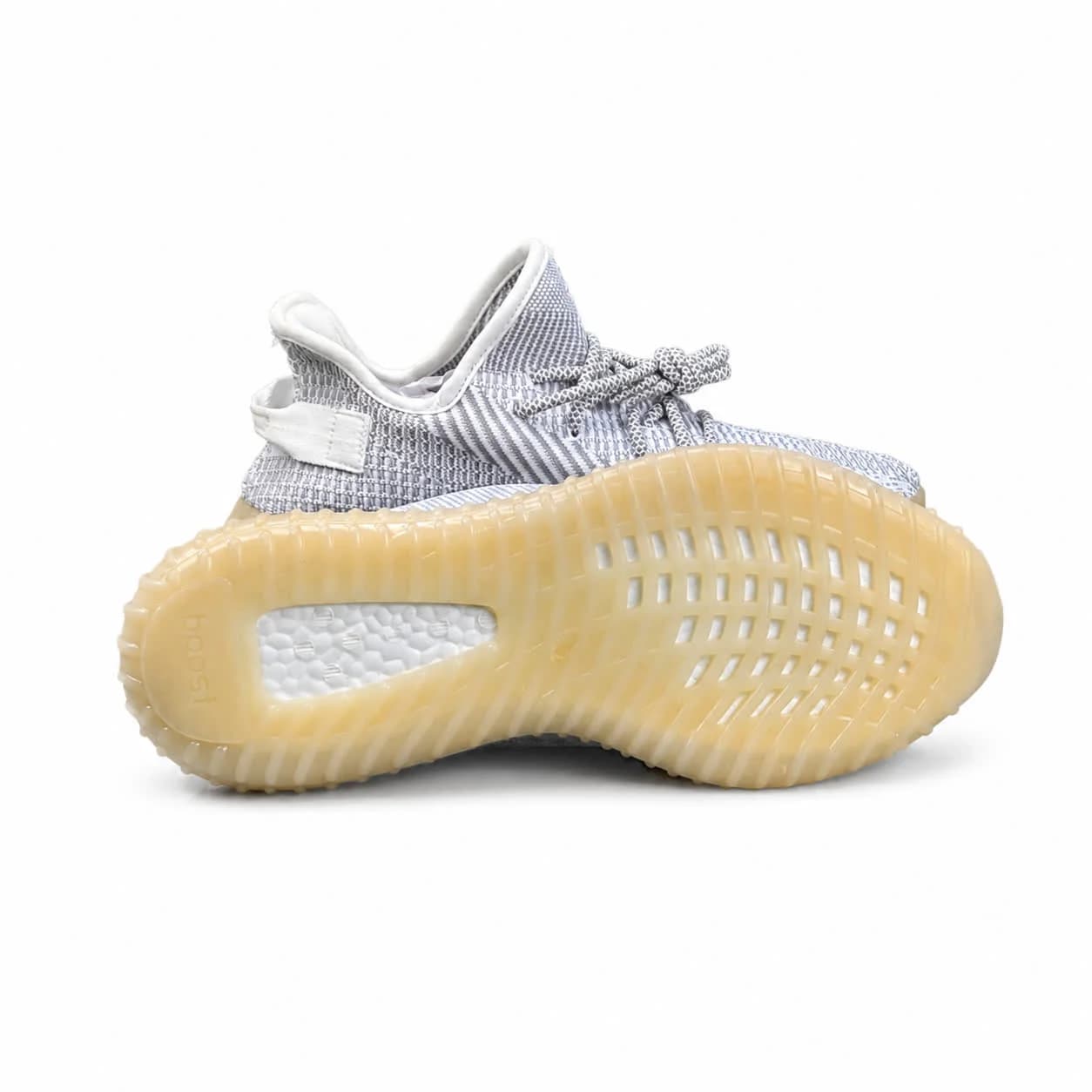 کتونی مردانه آدیداس مدل یزی بوست طوسی Adidas Yeezy Boost 350 — تصویر ۴