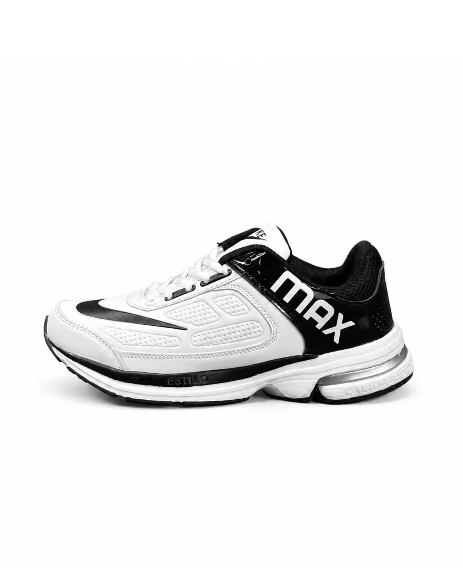 کتانی خارجی زنانه مدل نایکی سفید مشکی NIKE
