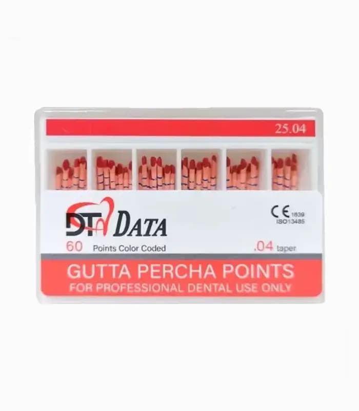 گوتا پرکا درصدی دیتا – Data Gutta Percha Points 4%,6%
