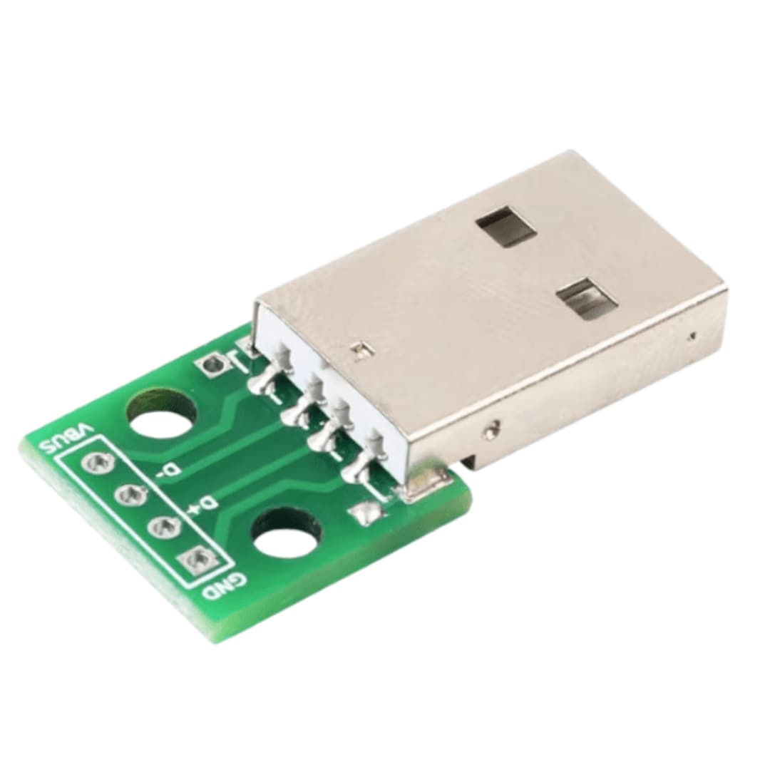 برد تبدیل USB-A نری به DIP 4PIN