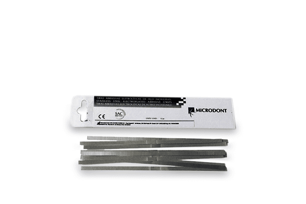 نوار پرداخت آمالگام یک طرفه MicroDont Stainless Steel Abrasive Strip