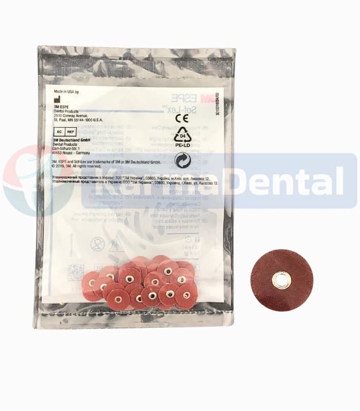 دیسک پرداخت و پالیش کامپوزیت سافلکس تری ام – 3M Sof-Lex — تصویر ۲