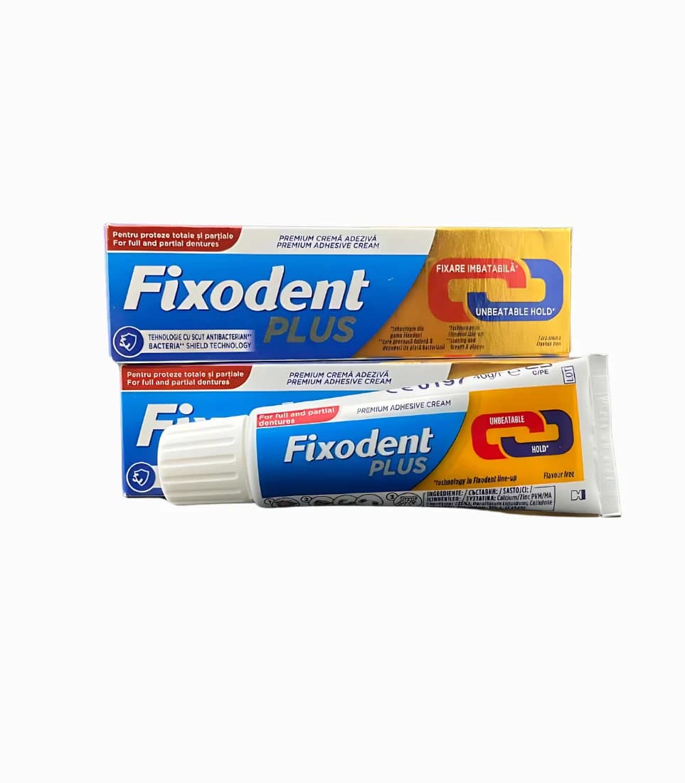چسب دندان مصنوعی فیکسودنت پلاس Fixodent Plus