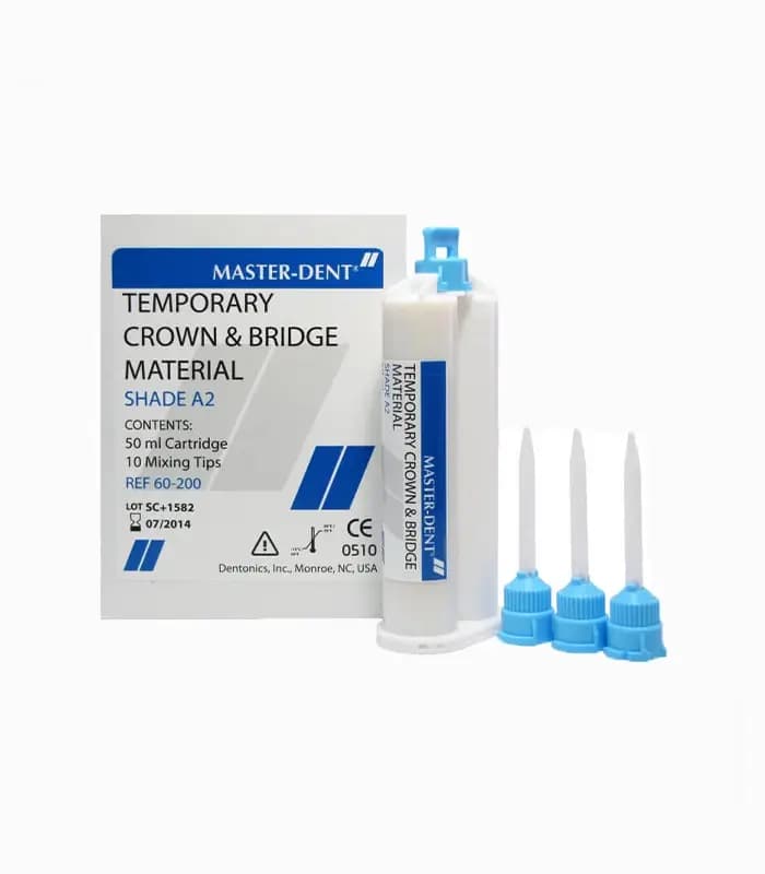 کامپوزیت ساخت روکش موقت مستردنت -Masterdent Temp C&B Material