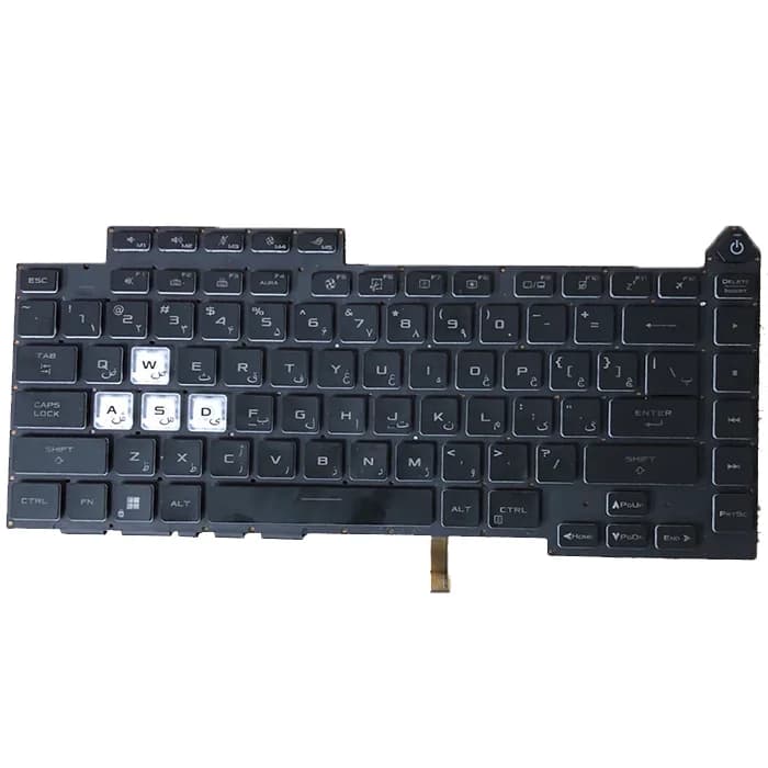 کیبورد لپ تاپ ایسوس Keyboard Laptop Asus G513