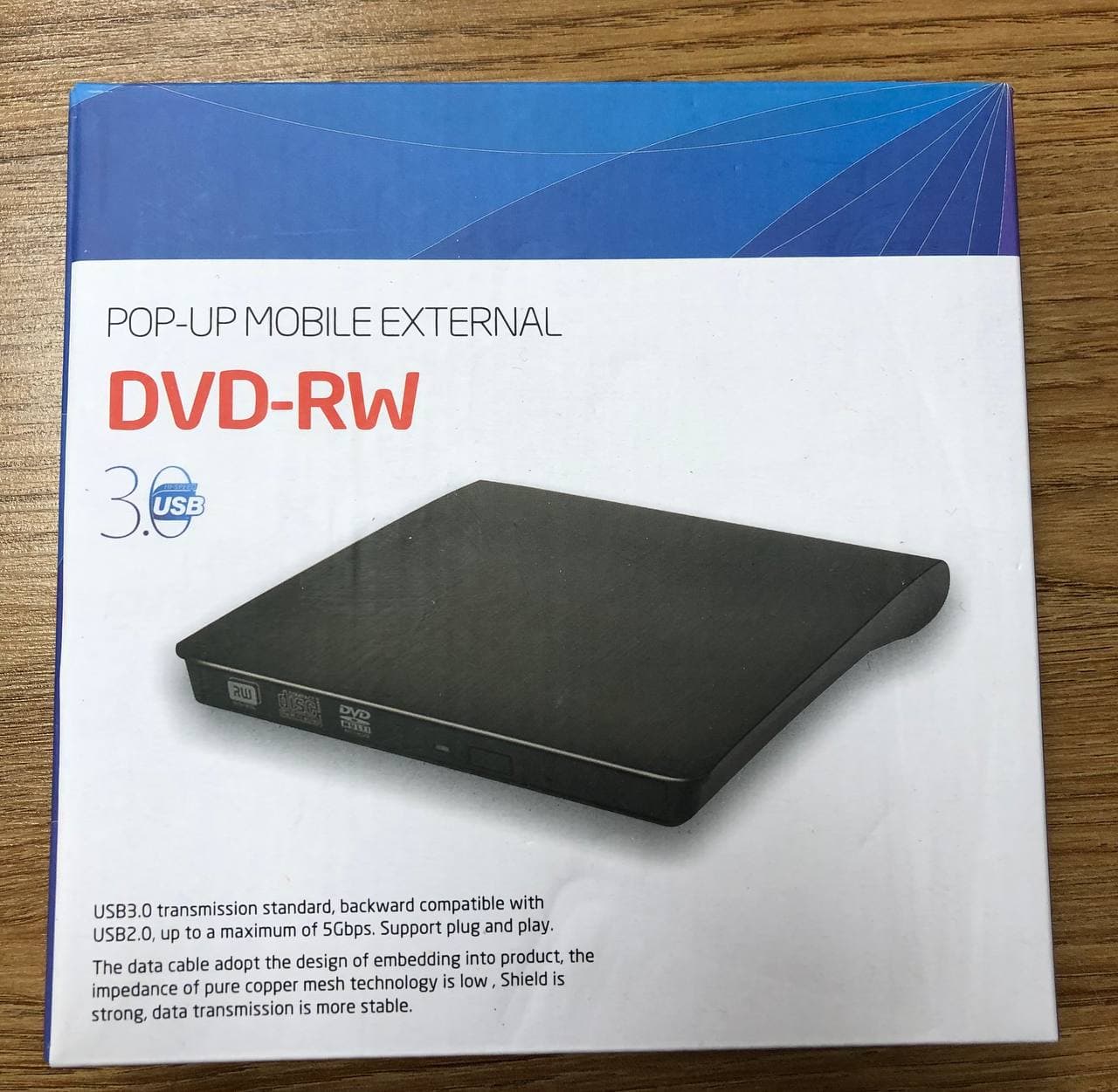 باکس دی وی دی اکسترنال لپ تاپ Box DVD External Laptop Pop-Up پرسرعت | 6 ماه گارانتی تعمیرجت