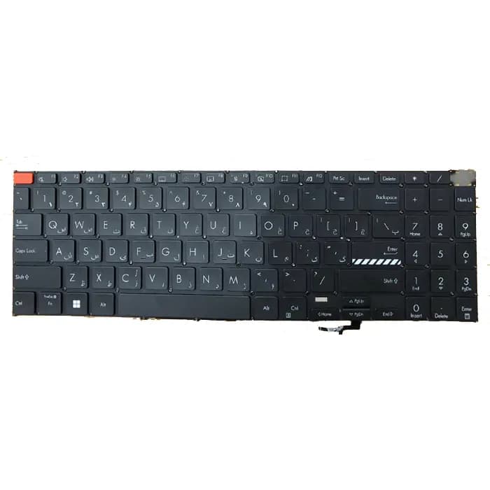 کیبورد لپ تاپ ایسوس Vivobook S15 K3502ZA-MA294