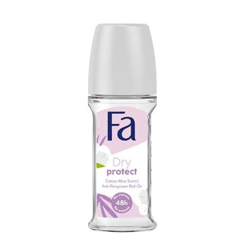 رول ضد تعريق 48 ساعته FA مدل Dry protect با رايحه گل پنبه 50 ميل — تصویر ۲