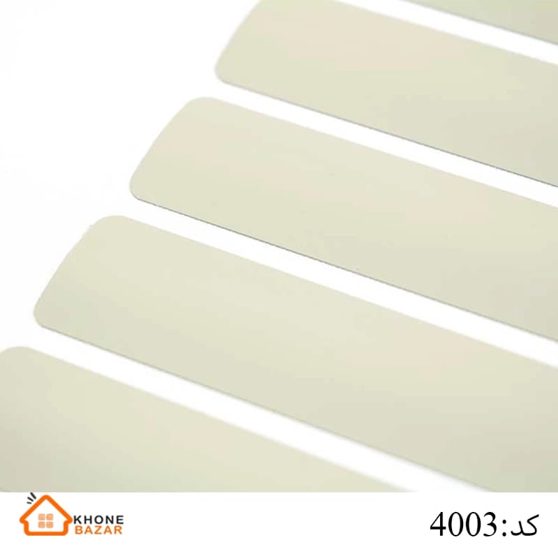 کرکره فلزی – 25 میلیمتری – کد 4003
