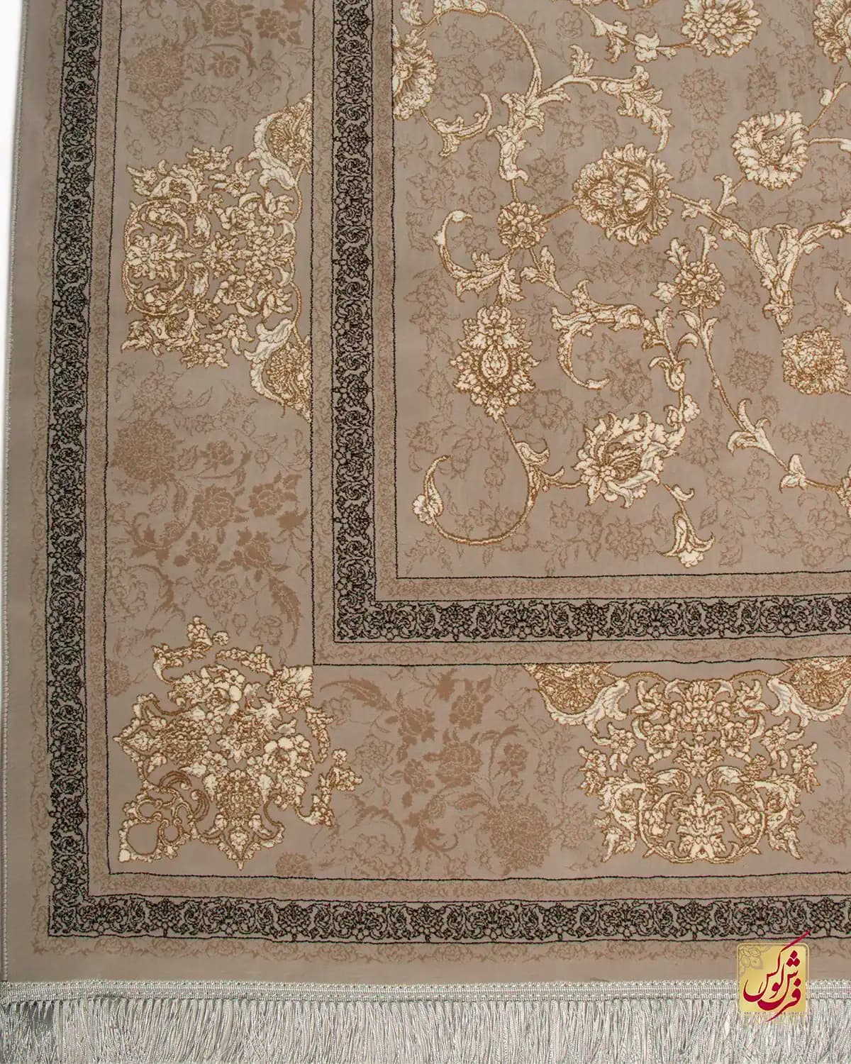 فرش کلاسیک فریبا نسکافه‌ای — تصویر ۴