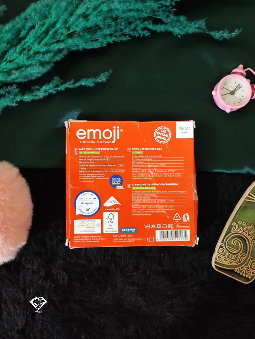 ست تاپ و شورت بچه گانه برند ایموجی کد 72651TT — تصویر ۶