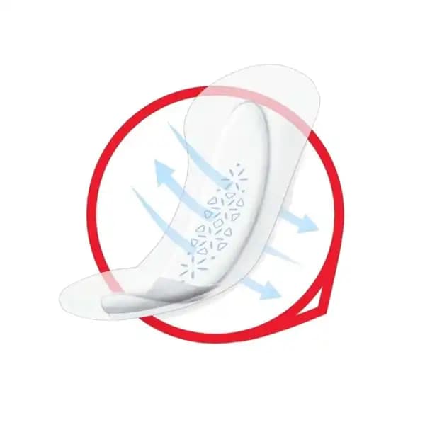 نوار بهداشتي كوتكس Active Normal+ سايز نرمال پلاس بسته 22 عددي — تصویر ۳