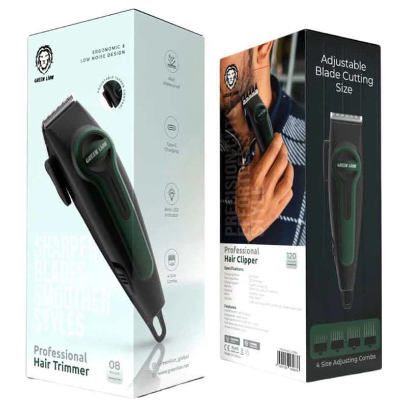 ماشین اصلاح موی گرین لاین مدل Professional Hair Clipper | قدرت بالا و طراحی حرفهای — تصویر ۳