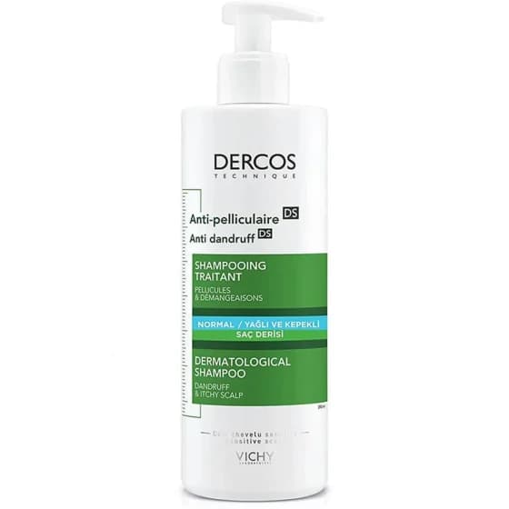 شامپو ضد شوره ویشی Dercos حجم ۳۹۰ میلی لیتر