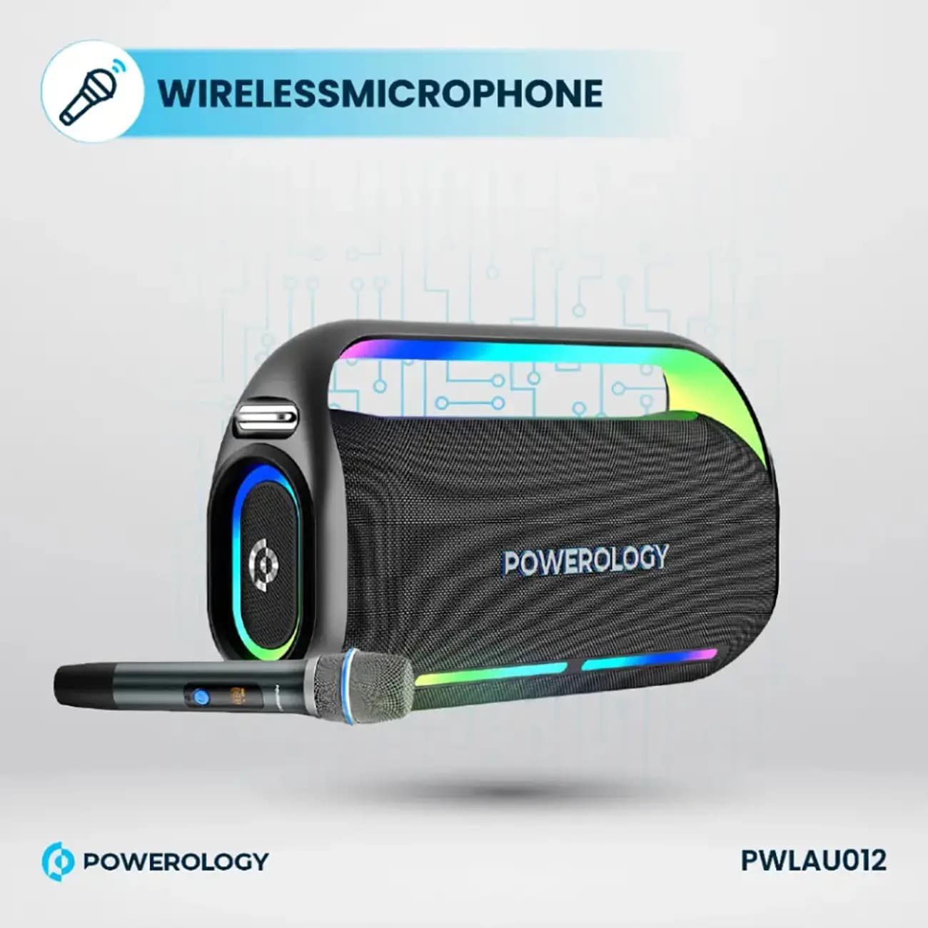 اسپیکر 200 وات پاورولوژی مدل PWLAU012 — تصویر ۳