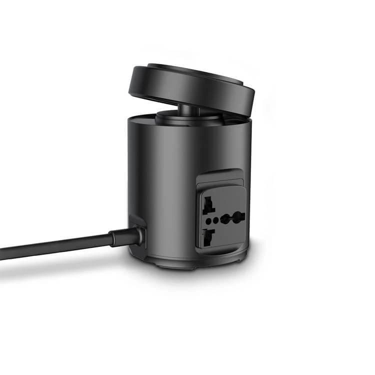 چندراهی برق و شارژر وایرلس پاورولوژی مدل PWCUQC014 با توان 65 وات و پورت‌های USB-C و USB-A — تصویر ۳